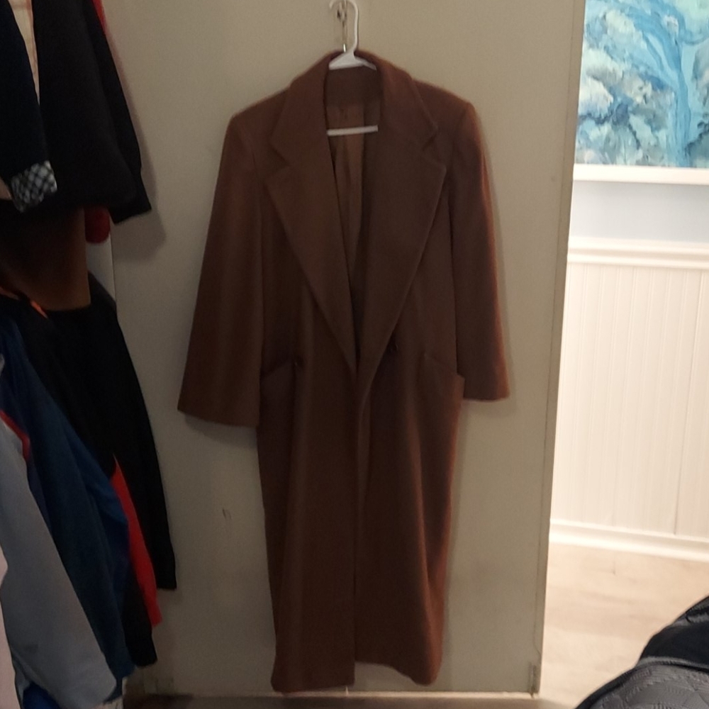 Long Women's Wool Coat